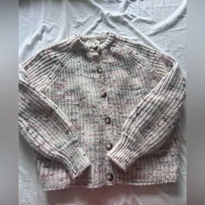 Sezane Pierre Cardigan Blue multicolored